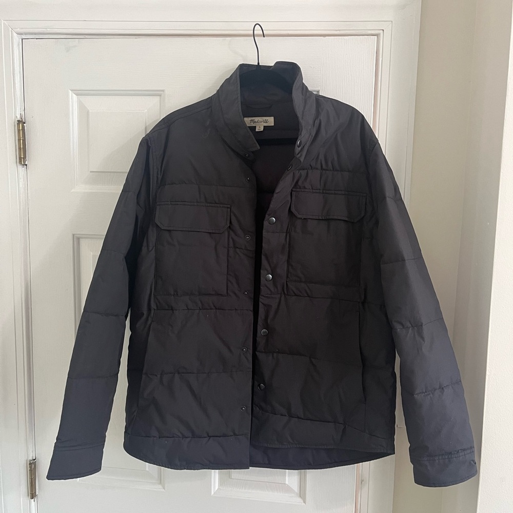 Madewell Men’s quilted shirt jacket